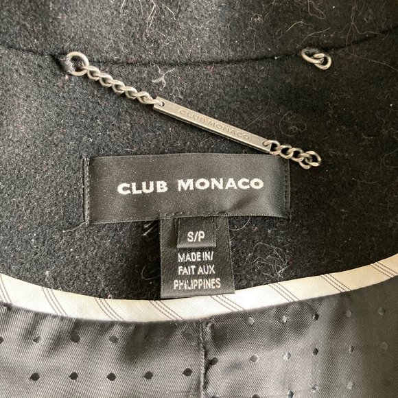 Club Monaco Wool Blend Coat - Picture 5 of 8